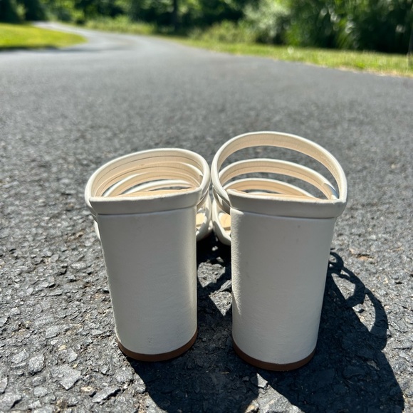 Schutz Strappy Block Heel Summer Sandal - Picture 12 of 15